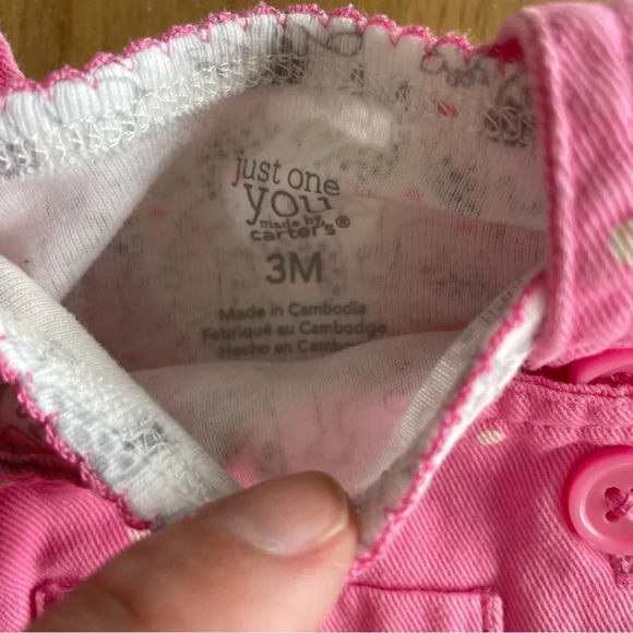 CARTER’S AUNTIE LOVES ME OVERALL SET - Picture 3 of 4